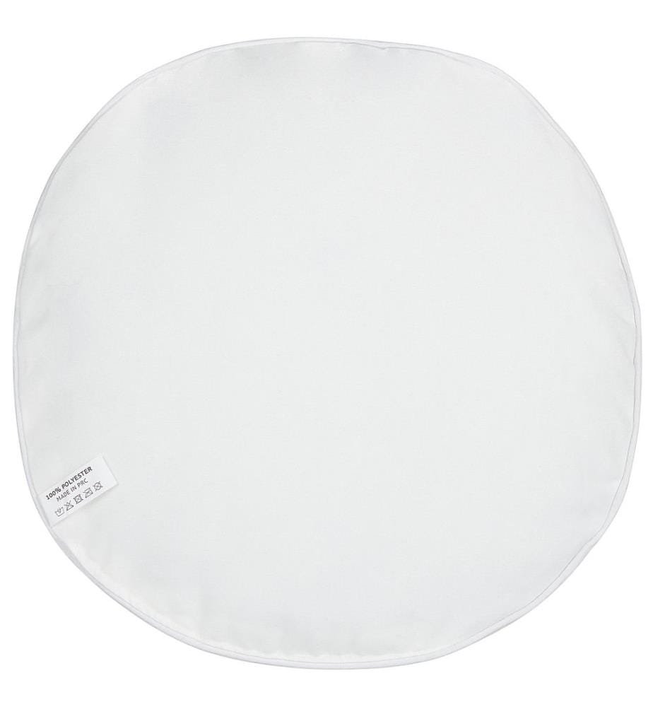 Lot de 2 coussins d'extérieur en polyester multicolore ? Coussin rond de 40 cm avec imprimé floral et toucan de jardin Patio.