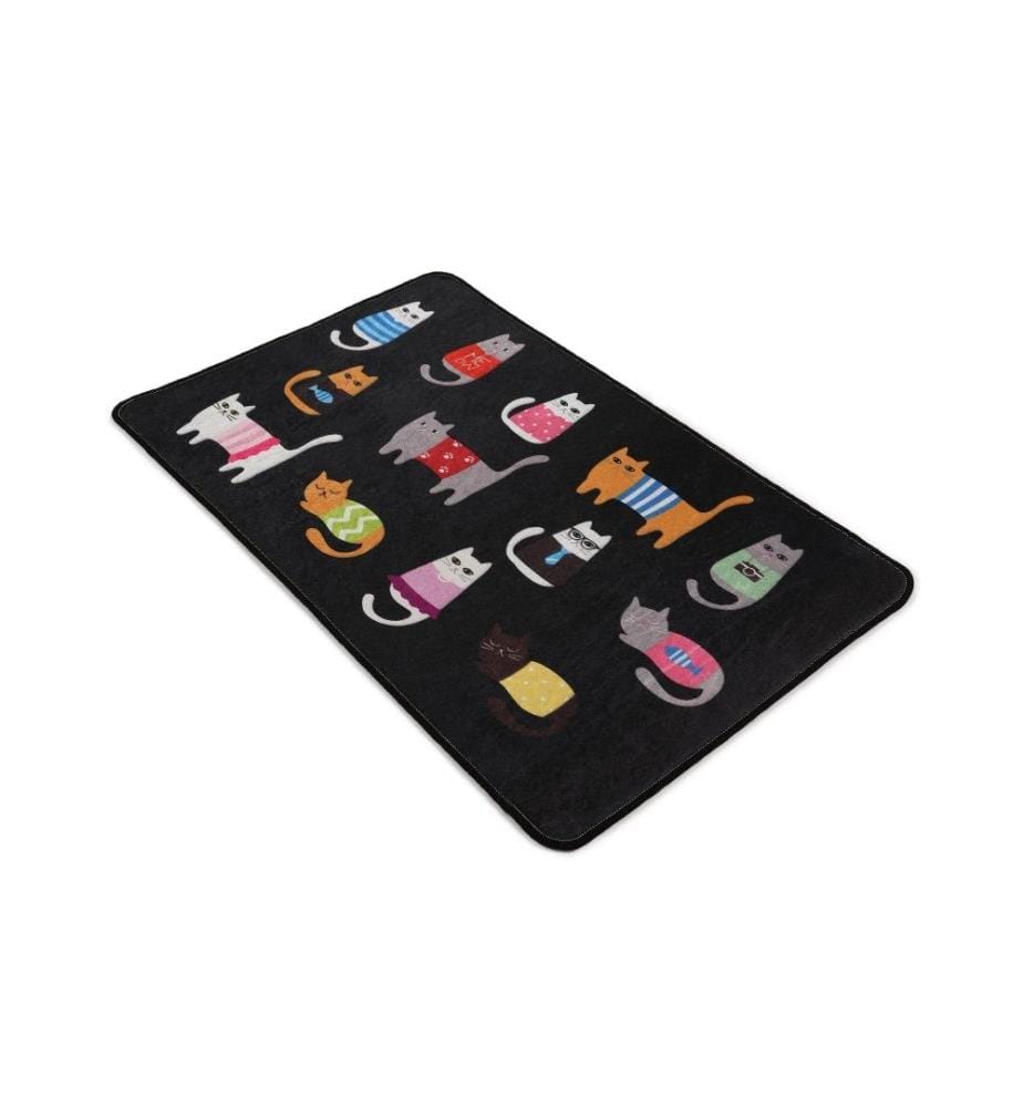 Carpet, 60 x 90, , Multicolor, Velvet Fabric, 10 mm Pile Height