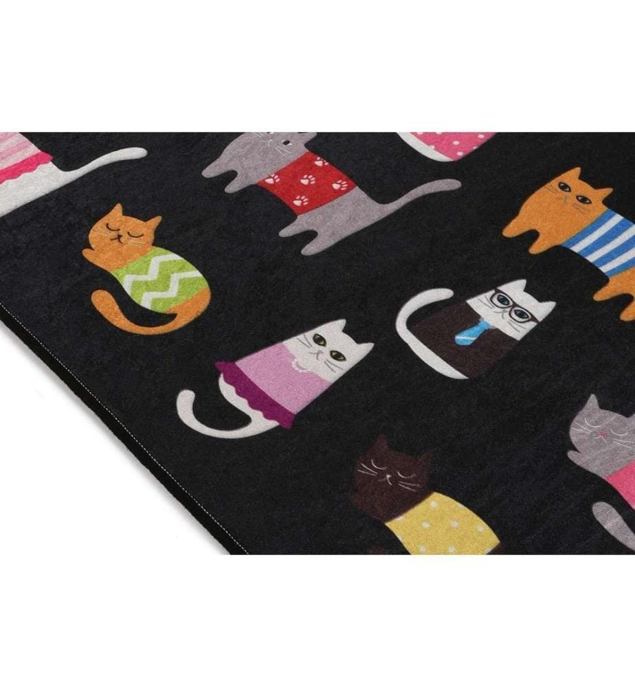 Carpet, 60 x 90, , Multicolor, Velvet Fabric, 10 mm Pile Height
