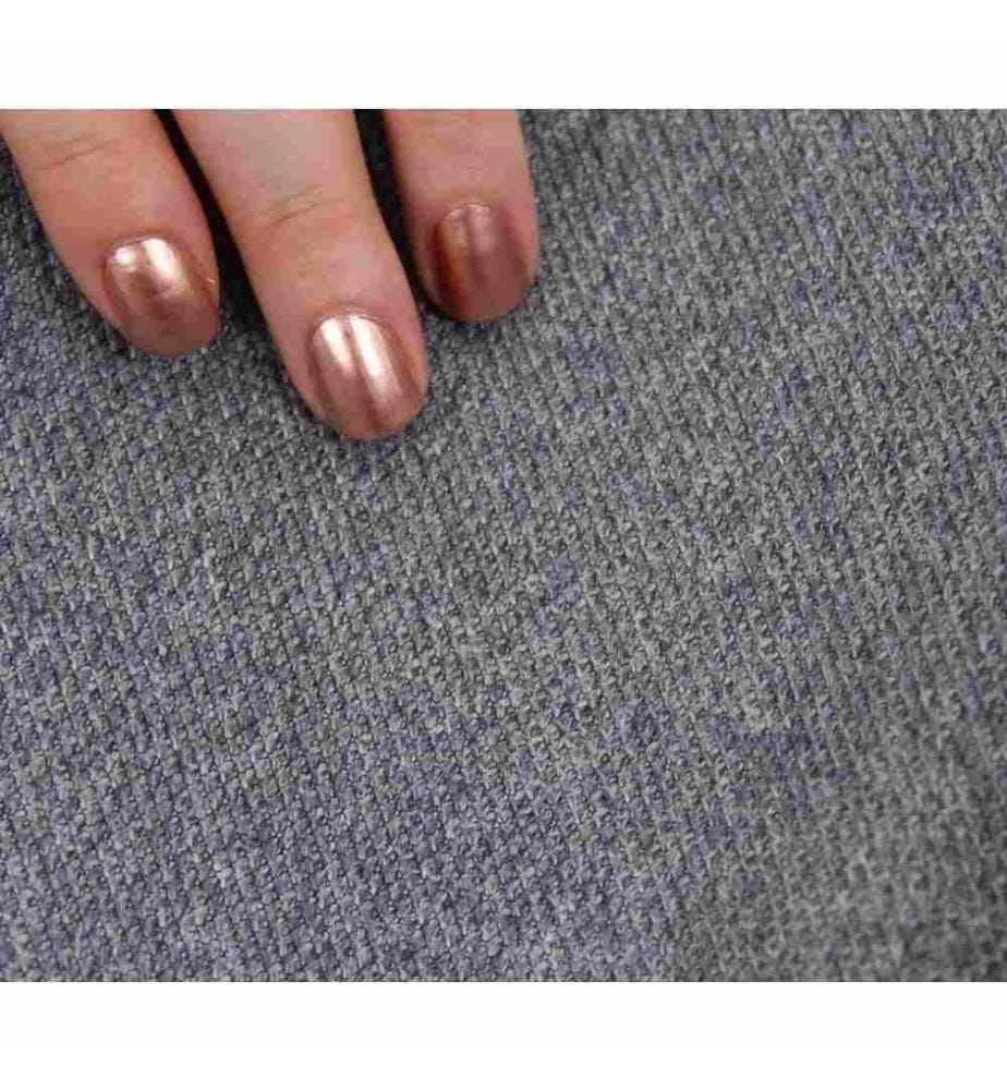 Pouffe, Grey, 50% Cotton - 50% Linen