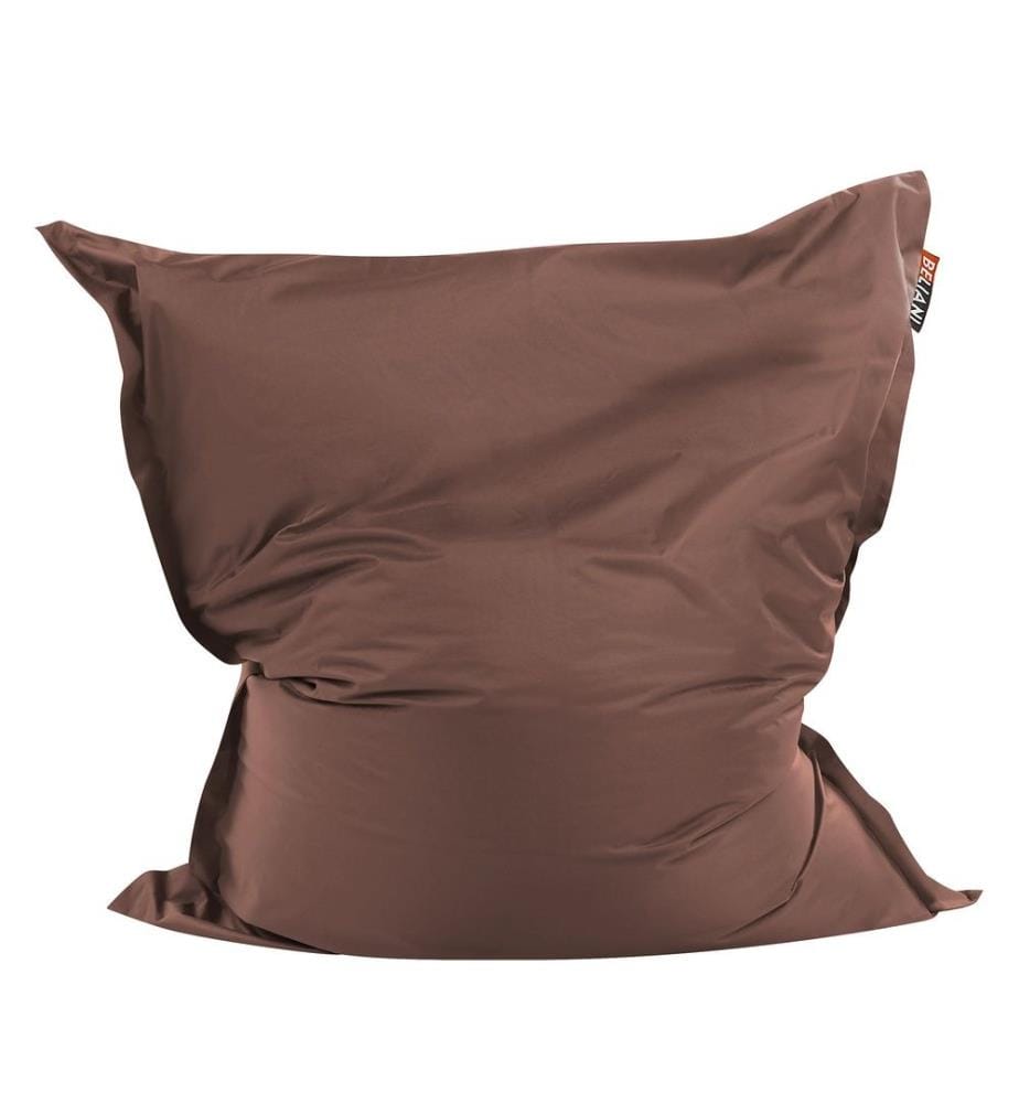 Sitzsack Braun 140 x 180 cm Indoor Outdoor Stark wasserabweisender Langfristige Volumenstabilität Leicht Gewicht