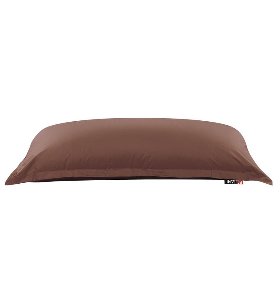 Sitzsack Braun 140 x 180 cm Indoor Outdoor Stark wasserabweisender Langfristige Volumenstabilität Leicht Gewicht