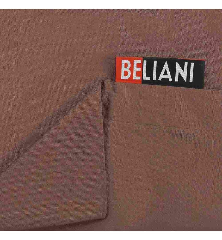 Sitzsack Braun 140 x 180 cm Indoor Outdoor Stark wasserabweisender Langfristige Volumenstabilität Leicht Gewicht