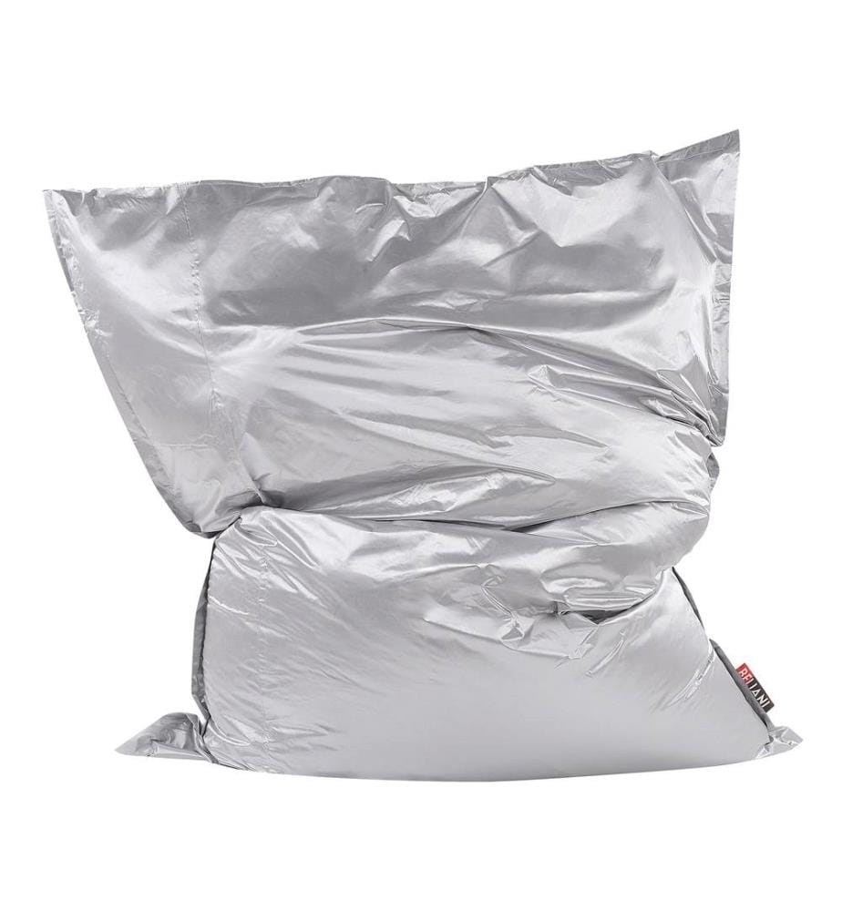 Sitzsack Silber 180 x 230 cm Indoor Outdoor Stark wasserabweisender Langfristige Volumenstabilität Gross