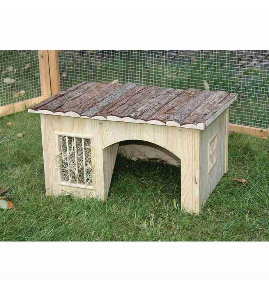 KERBL Kerbl Nature Plus House with Hay Rack, 43 … DeinDeal