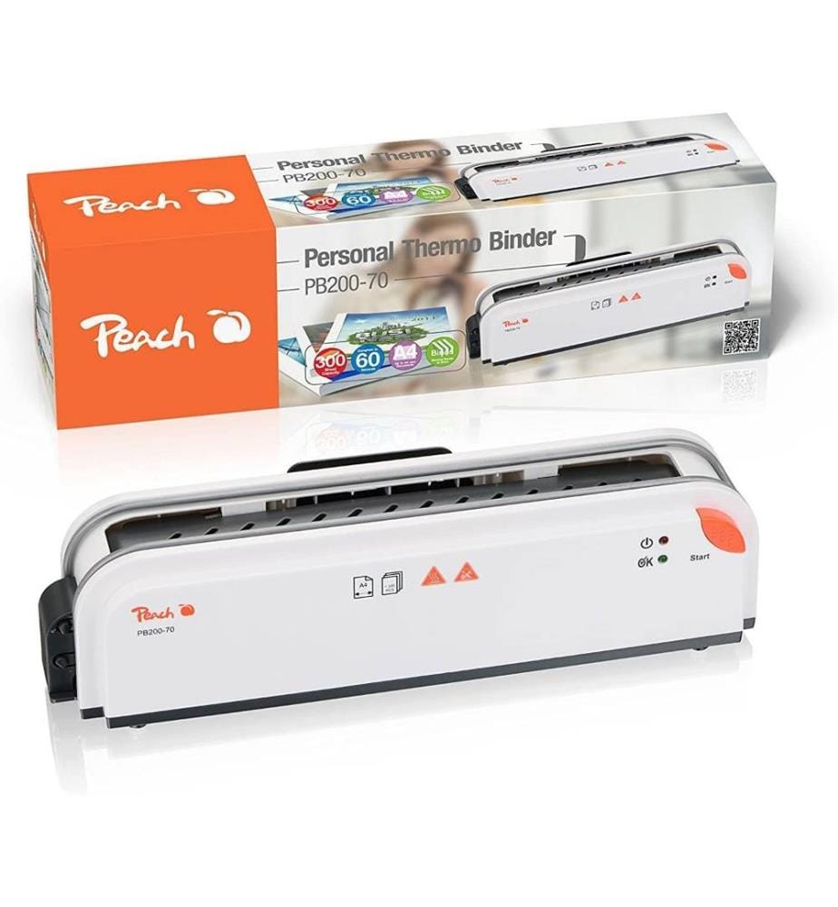 PEACH Peach PB20070P DIN A4 Thermal Binder Te… DeinDeal