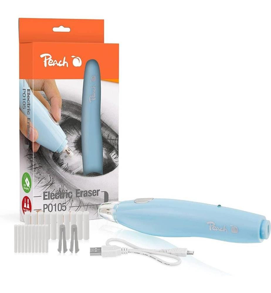 PEACH Peach PO105 Electric Eraser, USB Powered, … DeinDeal