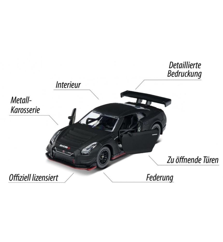 MAJORETTE - Auto Black Edition 5er-Geschenkset