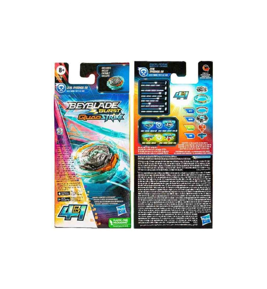 BEYBLADE BURST - Jeux d'enfant BEYBLADE BURST - Quad Strike: Zeal Nydhogg N8