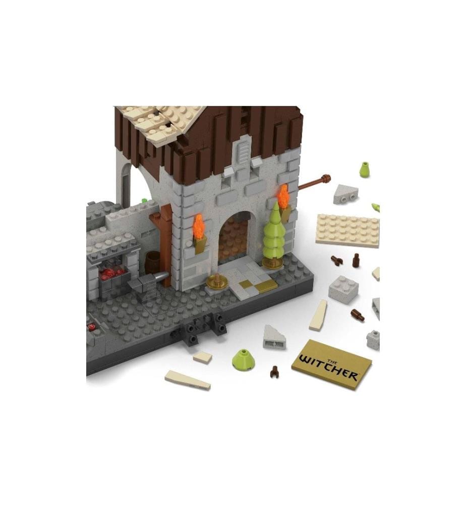 MEGA BLOKS - Modèle construction La chasse au griffon de The Witcher Geralt