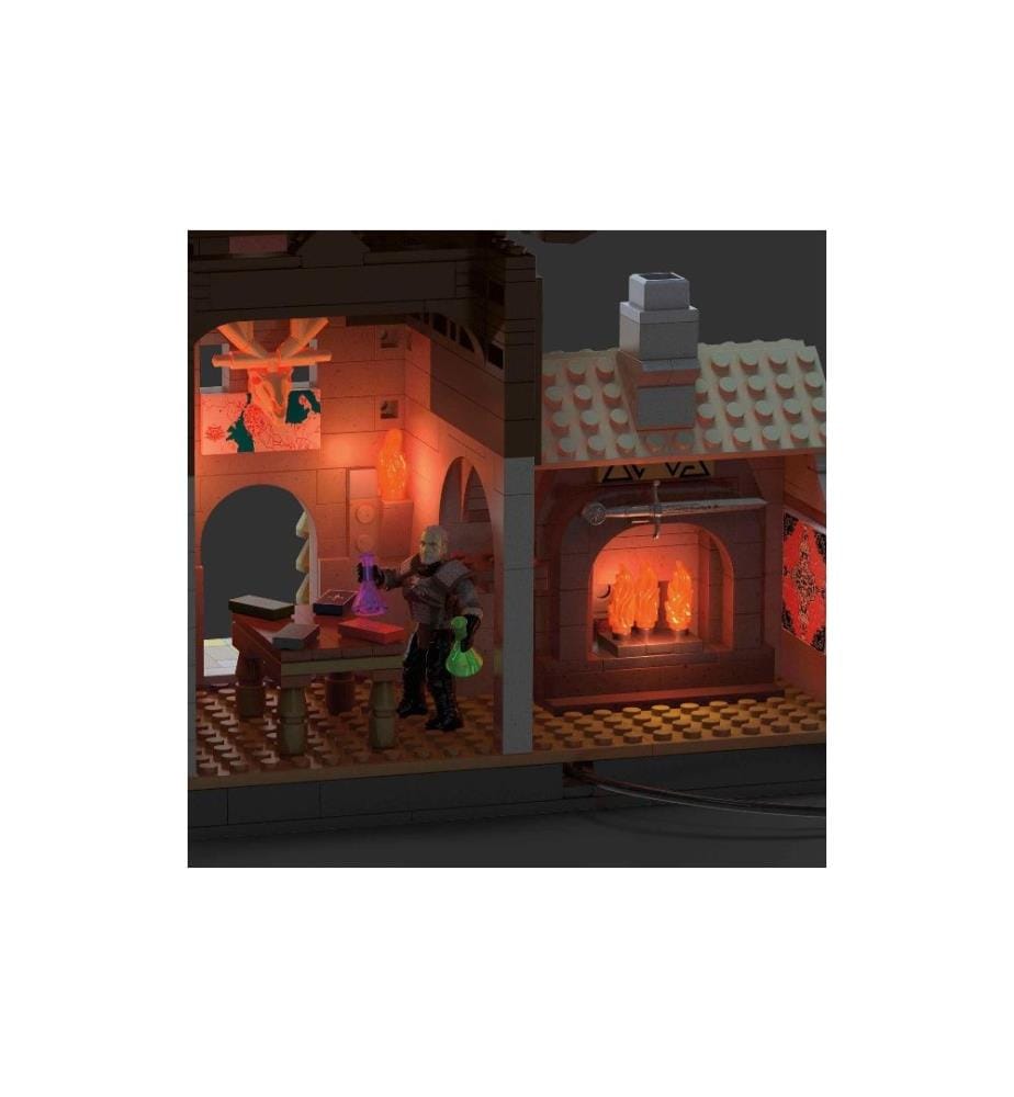MEGA BLOKS - Modèle construction La chasse au griffon de The Witcher Geralt