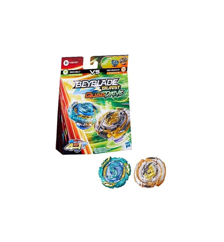 BEYBLADE BURST - Jeux d'enfant BEYBLADE BURST - Katana M7 & Vanish Cobra C7