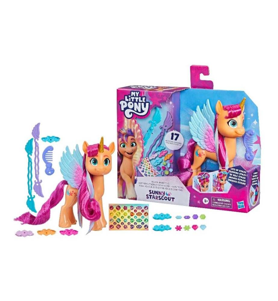 MY LITTLE PONY - MY LITTLE PONY - Styles de cheveux arc-en-ciel Sunny Starscout