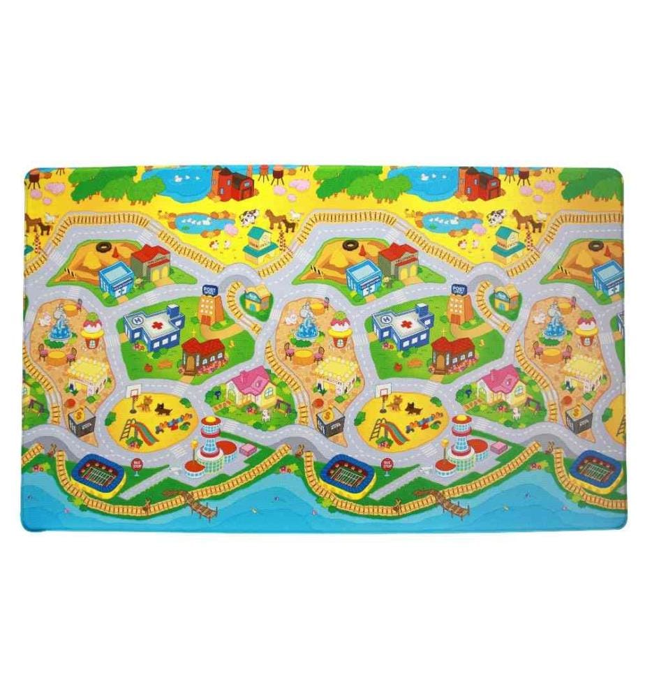 DWINGULER - Spielmatte My Town, 230 x 140 cm