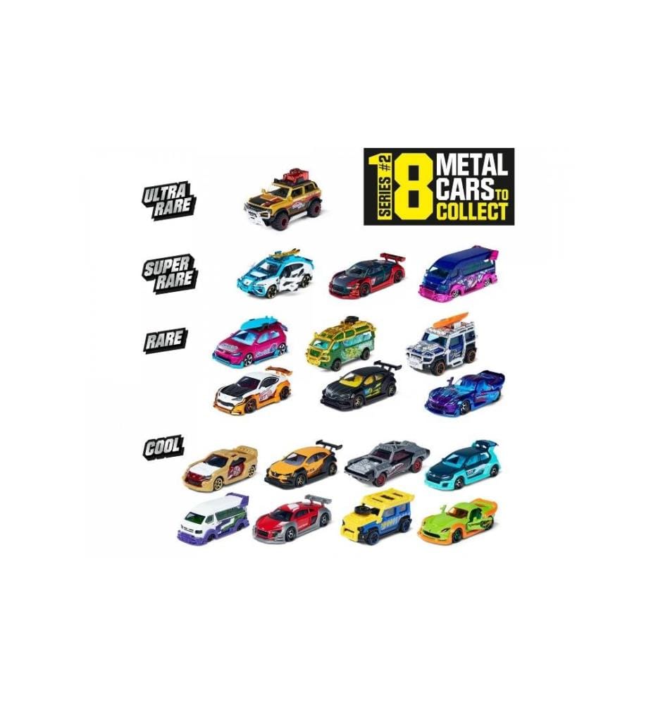 MAJORETTE - Auto Tune Ups Serie 2, 4er-Set