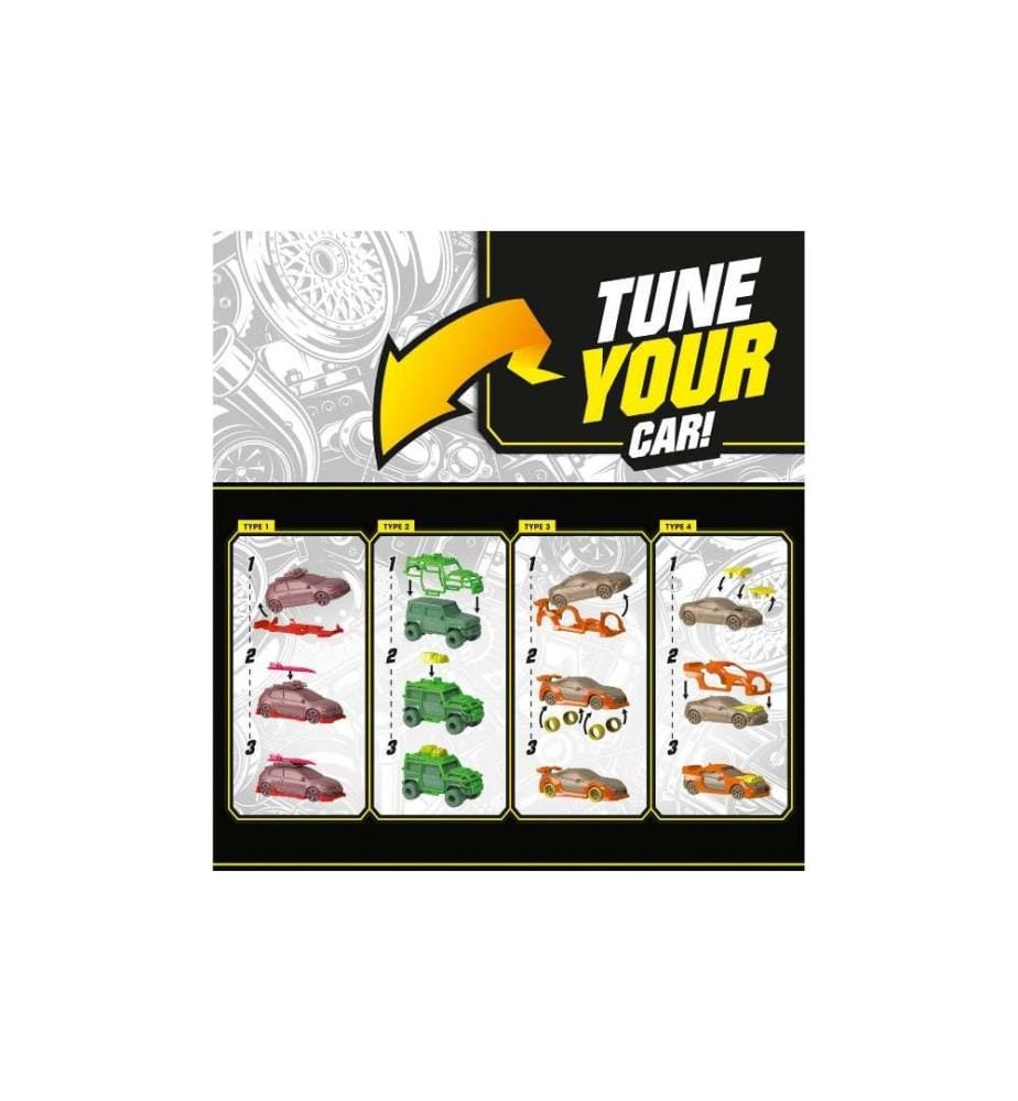 MAJORETTE - Auto Tune Ups Serie 2, 4er-Set