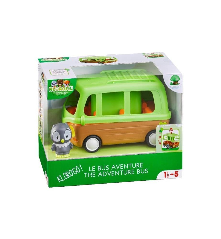 KLOROFIL - Ensemble de pions Le bus aventure