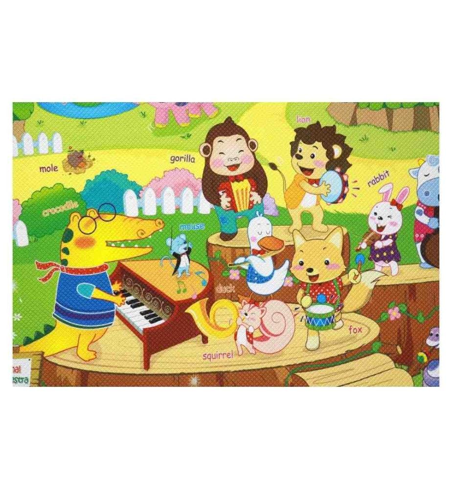 DWINGULER - Spielmatte Animal Orchestra, 190 x 130 cm