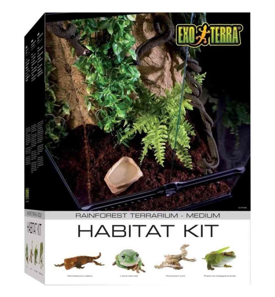EXO TERRA Exo Terra Rainforest Habitat Kit, Terr… DeinDeal