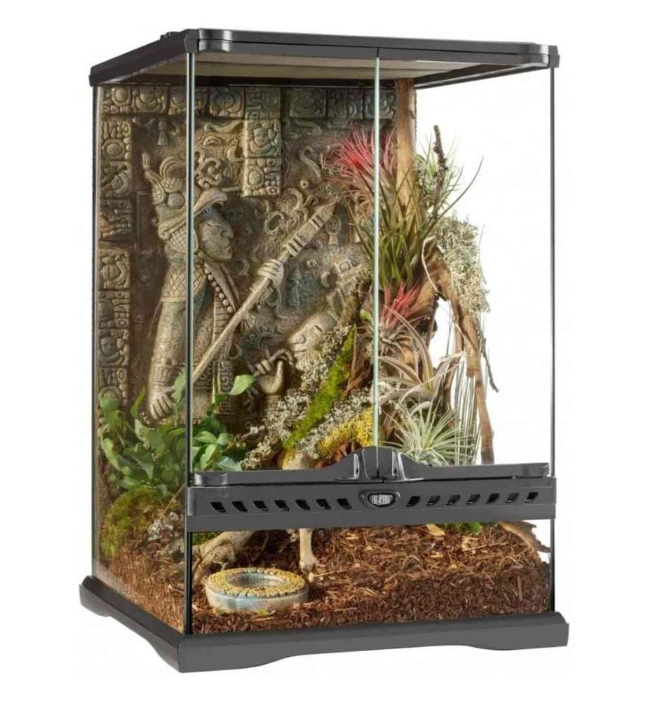 Exo Terra Terrarium aus Glas, im Azteken Design,… DeinDeal