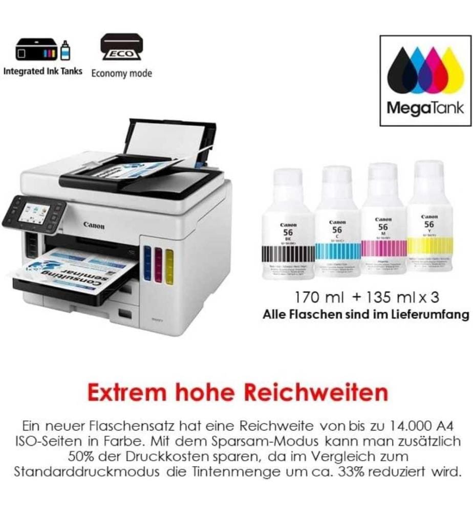 CANON Canon MAXIFY GX7050 MegaTank multifunction… DeinDeal