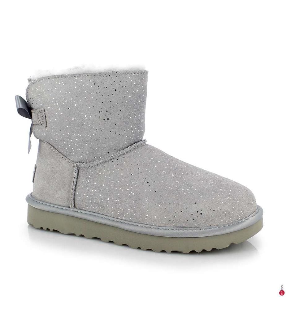 UGG Ankle Boots Mini Bailey Bow Metallic Spots DeinDeal