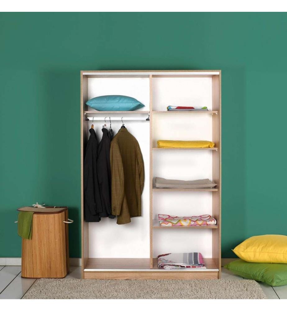 Kleiderschrank, Sonomo, Melaminbeschichtete Spanplatte
