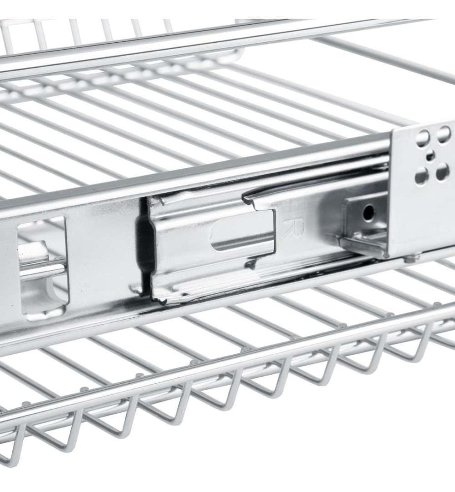 TECTAKE 2 Sliding wire baskets with drawer slide… DeinDeal