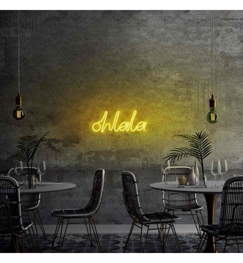 Dekorative Led-Beleuchtung aus Kunststoff, gelb, flexible Neonstreifen, Betriebsspannung 12 V