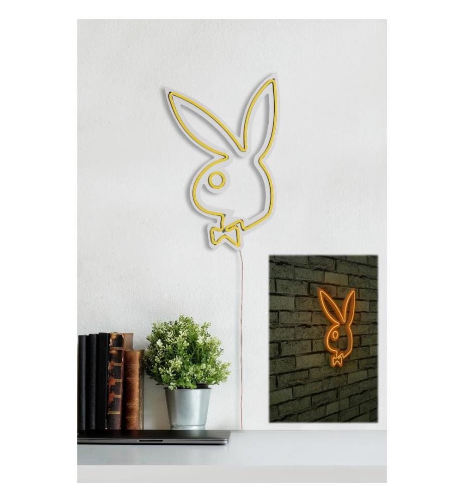 Dekorative Led-Beleuchtung aus Kunststoff, gelb, flexible Neonstreifen, Betriebsspannung 12 V