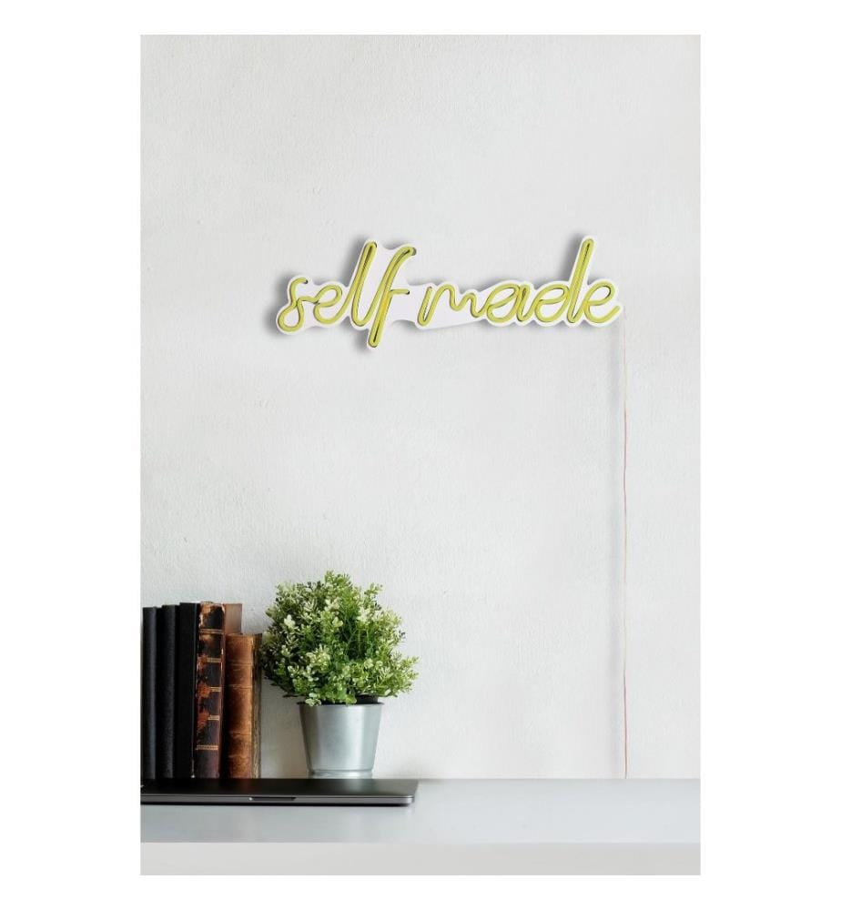 Dekorative Led-Beleuchtung aus Kunststoff, gelb, flexible Neonstreifen, Betriebsspannung 12 V