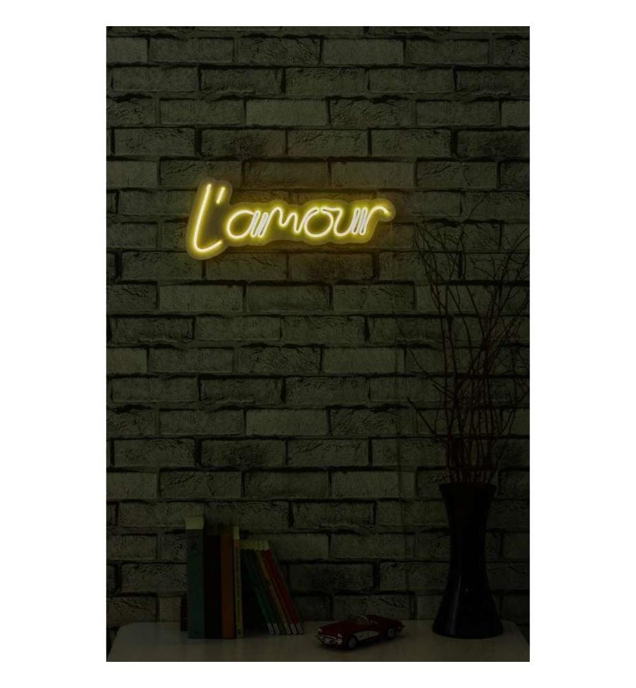 Dekorative Led-Beleuchtung aus Kunststoff, gelb, flexible Neonstreifen, Betriebsspannung 12 V