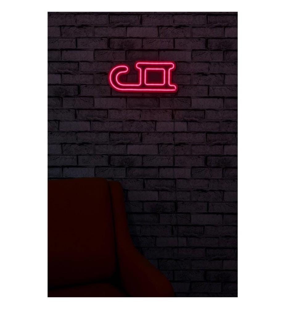 Dekorative Kunststoff-LED-Beleuchtung, rot, flexible Neonstreifen, Gleichstrom 12 V Betriebsspannung