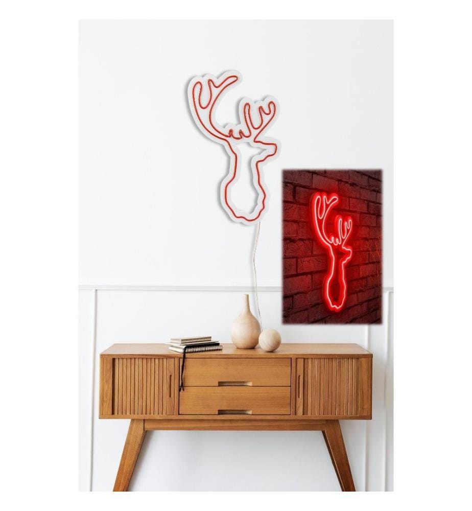 Dekorative Kunststoff-LED-Beleuchtung, rot, flexible Neonstreifen, Gleichstrom 12 V Betriebsspannung