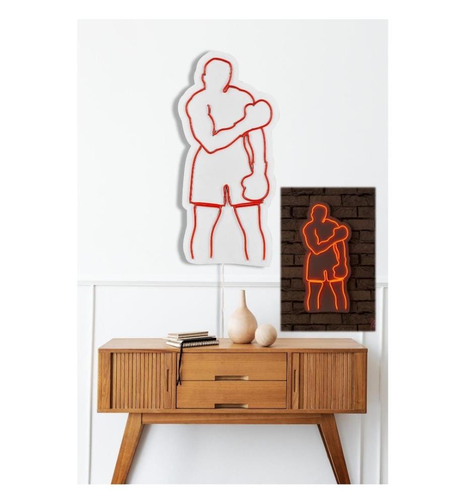 Dekorative Kunststoff-LED-Beleuchtung, rot, flexible Neonstreifen, Gleichstrom 12 V Betriebsspannung