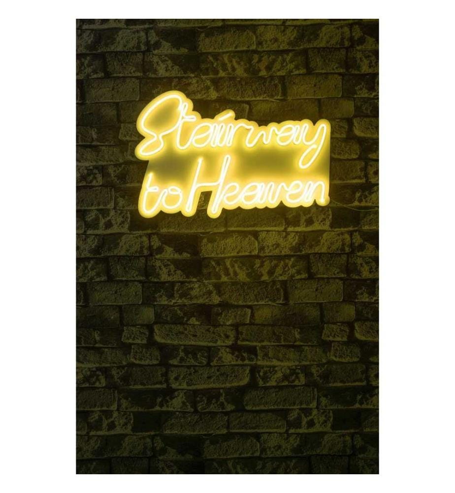 Dekorative Led-Beleuchtung aus Kunststoff, gelb, flexible Neonstreifen, Betriebsspannung 12 V