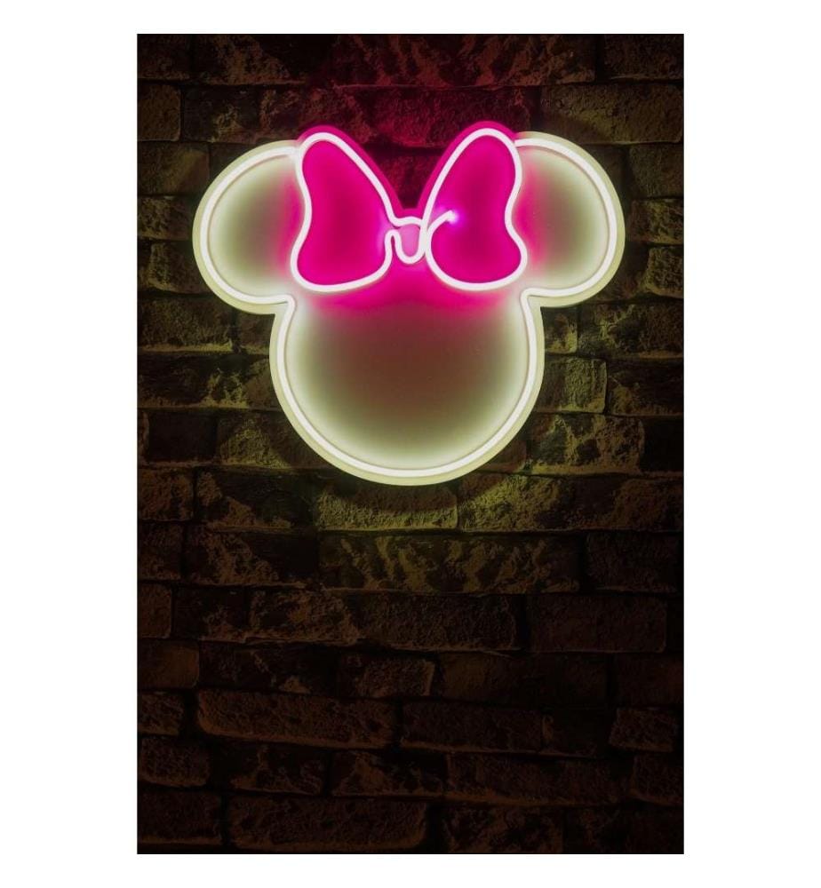 Dekorative Kunststoff-LED-Beleuchtung, weiss, rosa, flexible Neonstreifen, Gleichstrom 12 V Betriebsspannung