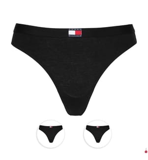 Pack de 3 Strings - Noir