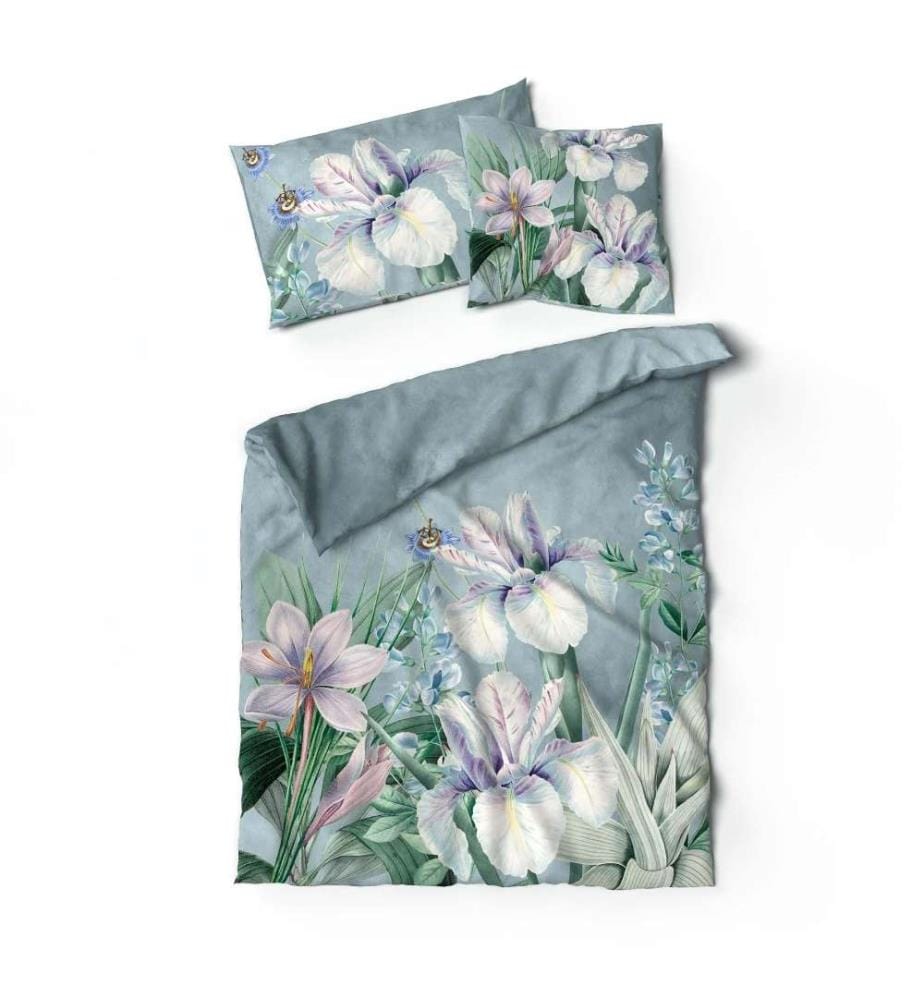 LOTUS - Création Bettwäsche Satin Iris - 65 x 100 cm