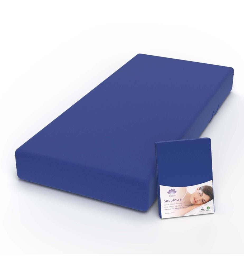 LOTUS - Jersey Fixleintuch Souplesse Royal - 90-100 x 200 cm