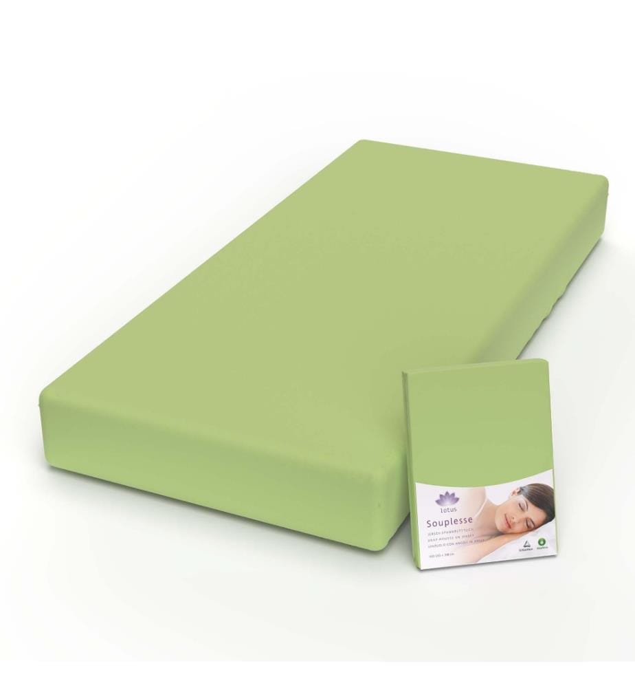 LOTUS - Jersey Fixleintuch Souplesse Apfel - 90-100 x 200 cm