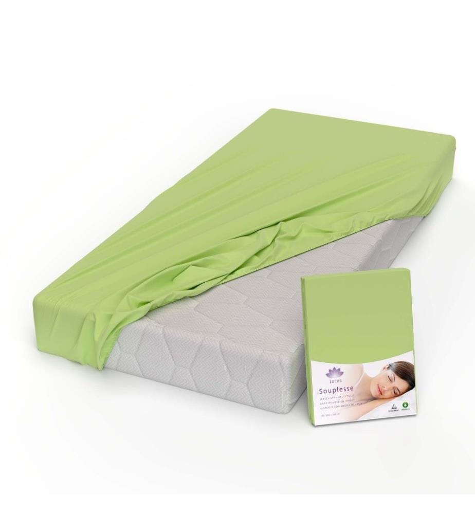 LOTUS - Jersey Fixleintuch Souplesse Apfel - 140-160 x 200 cm