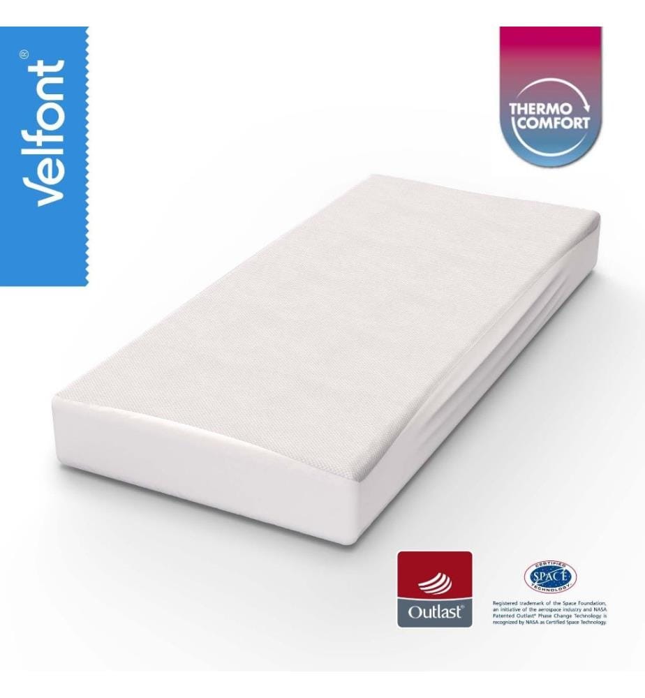 VELFONT - Frost thermoregulierender, Outlast Matratzenschutz - 140 x 200 cm