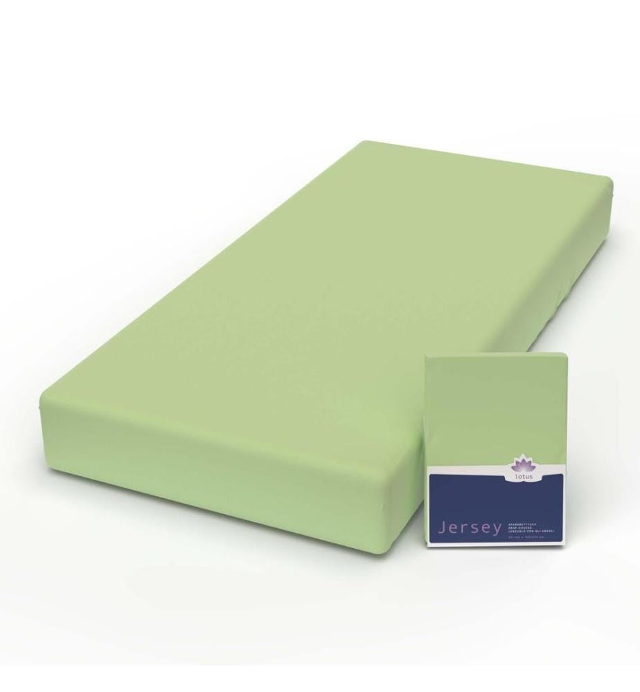 LOTUS - Jersey Fixleintuch Comfort Apfel - 140-160 x 200 cm
