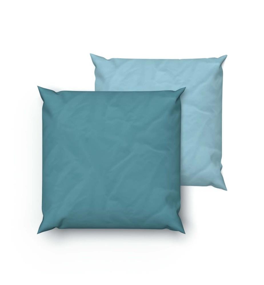 LOTUS - Literie Bambou Doubleface Aqua - 65 x 65 cm