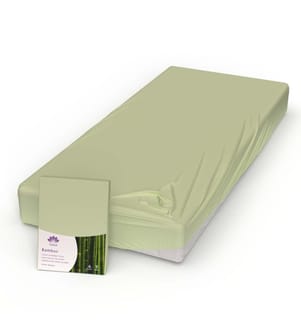 LOTUS - Fixleintuch Bambus Jersey wald - 90-100 x 200 cm