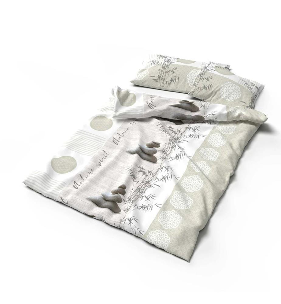 LOTUS - Literie Bambou Nature spirit - 160 x 210 cm