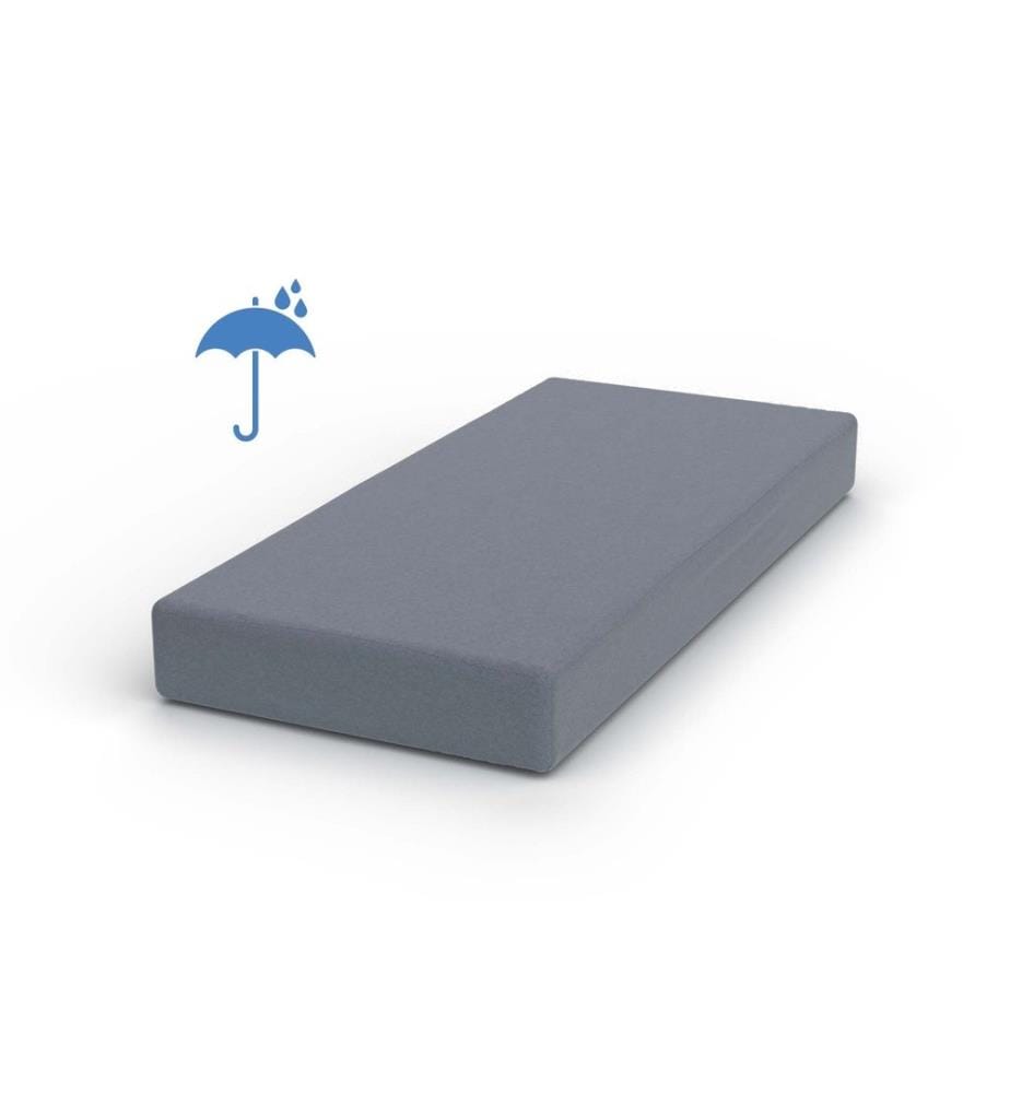 VELFONT - Drap-housse imperméable Respira Gris foncé - 200 x 200 cm