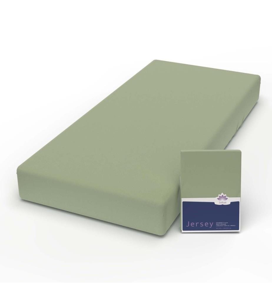 LOTUS - Jersey Fixleintuch Comfort wald - 180 x 200 cm
