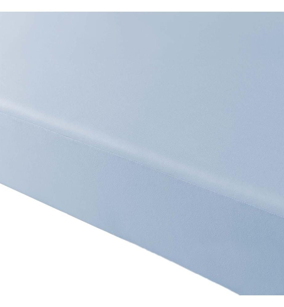 VELFONT - Fixed sheet waterproof Respira light blue - 90 x 200 cm